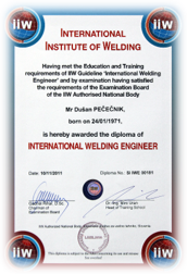 iiw certificate